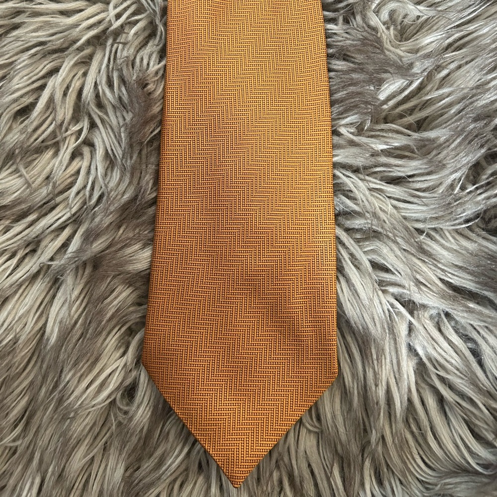 Pierre Cardin Vibrant Orange Tie
